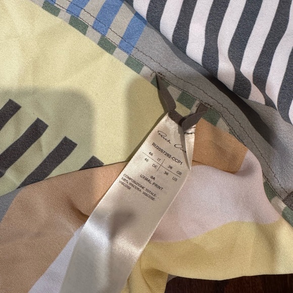 RARE Gem - Rick Owens Tecautl Golf Shirt SS20 - Picture 3 of 5